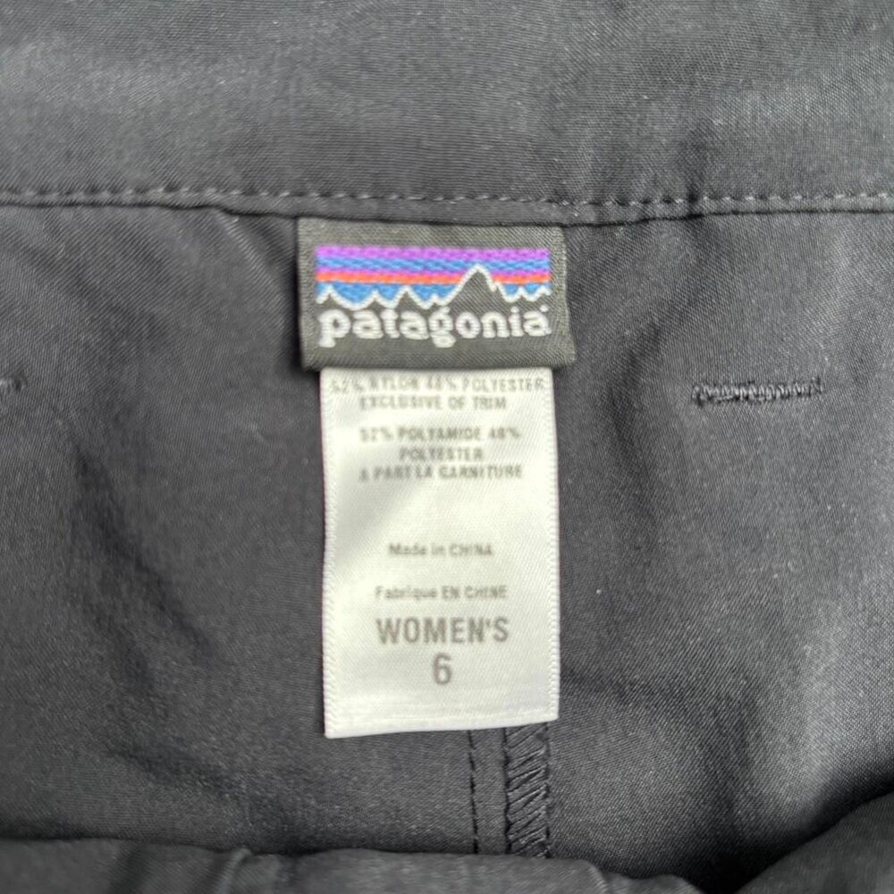 Patagonia Women's Skort Black size 6 - Picture 2 of 5